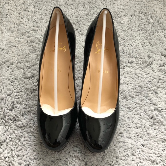 Christian Louboutin Black platform heels - Picture 6 of 8